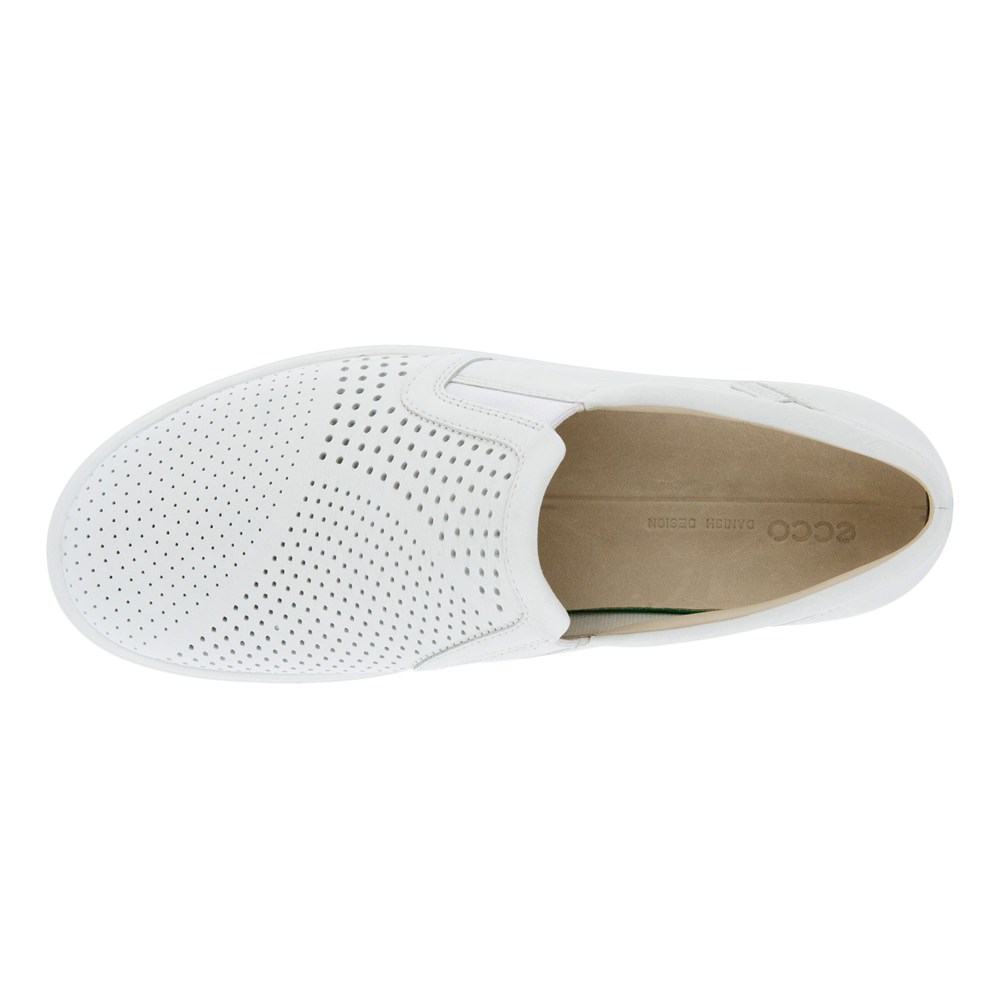 Slip On Mujer - ECCO Soft 7 - Blancos - GMK598320